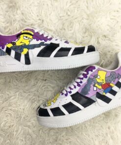 The Simpsons Air Force 1 Custom