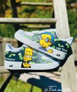 The Simpsons Air Force 1 Custom