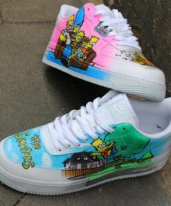 The Simpsons Air Force 1 Custom