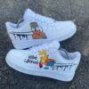 The Simpsons Air Force 1 Custom