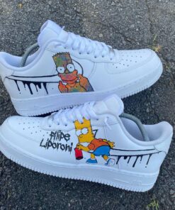 The Simpsons Air Force 1 Custom