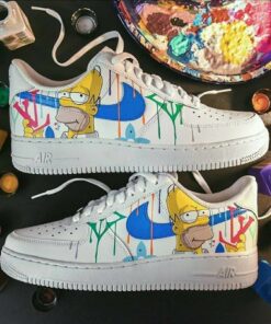 The Simpsons Air Force 1 Custom