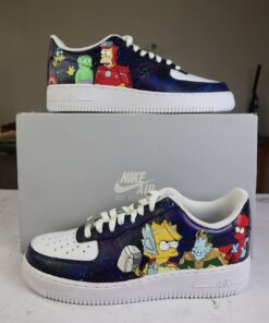 The Simpsons Air Force 1 Custom