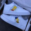 The Simpsons Air Force 1 Custom