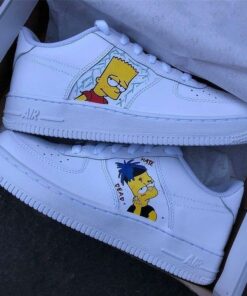 The Simpsons Air Force 1 Custom