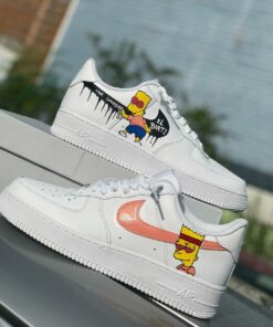 The Simpsons Air Force 1 Custom