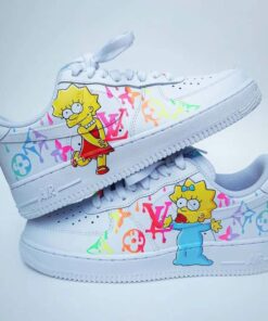 The Simpsons Air Force 1 Custom