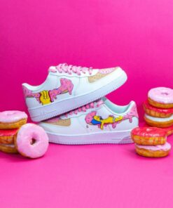 The Simpsons Air Force 1 Custom