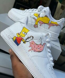 The Simpsons Air Force 1 Custom