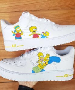 The Simpsons Air Force 1 Custom