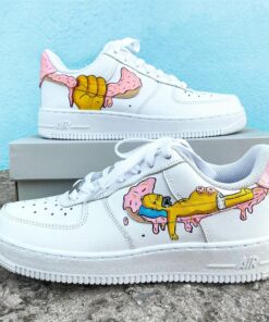 The Simpsons Air Force 1 Custom