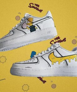 The Simpsons Air Force 1 Custom