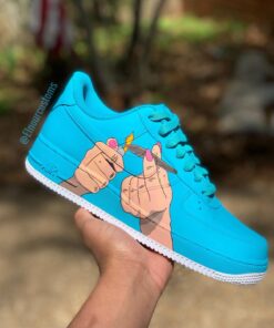 The Simpsons Air Force 1 Custom