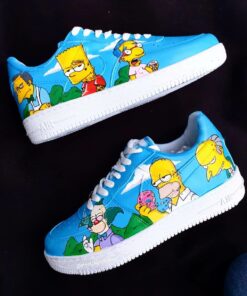 The Simpsons Air Force 1 Custom