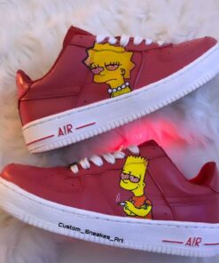 The Simpsons Air Force 1 Custom