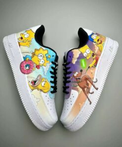 The Simpsons Air Force 1 Custom