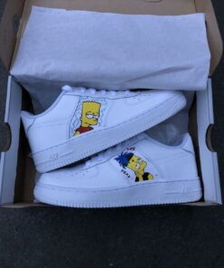 The Simpsons Air Force 1 Custom