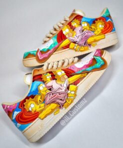 The Simpsons Air Force 1 Custom