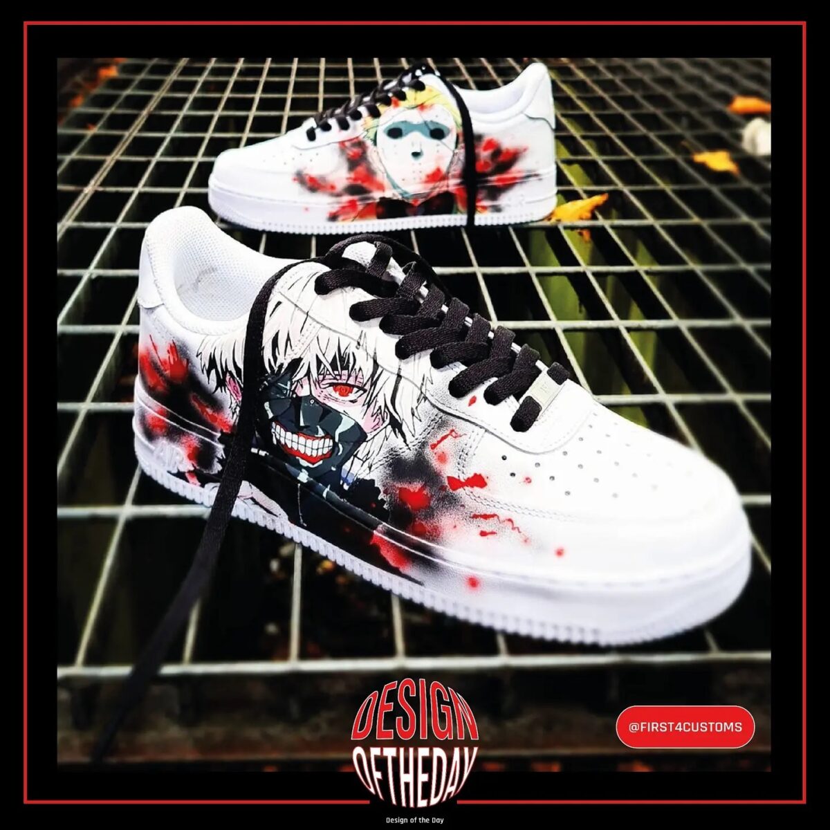 Tokyo Ghoul Air Force 1 Custom