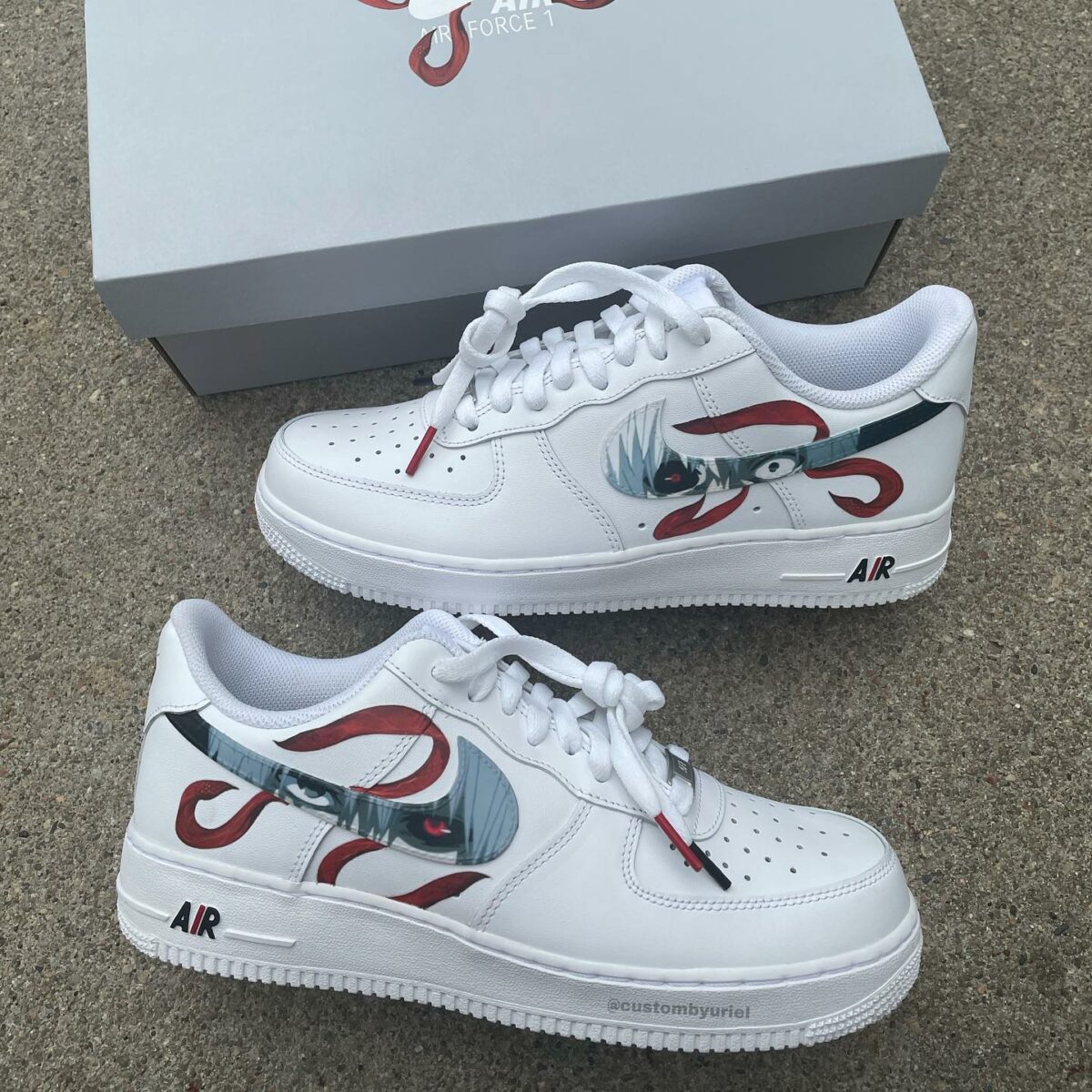 Tokyo Ghoul Air Force 1 Custom