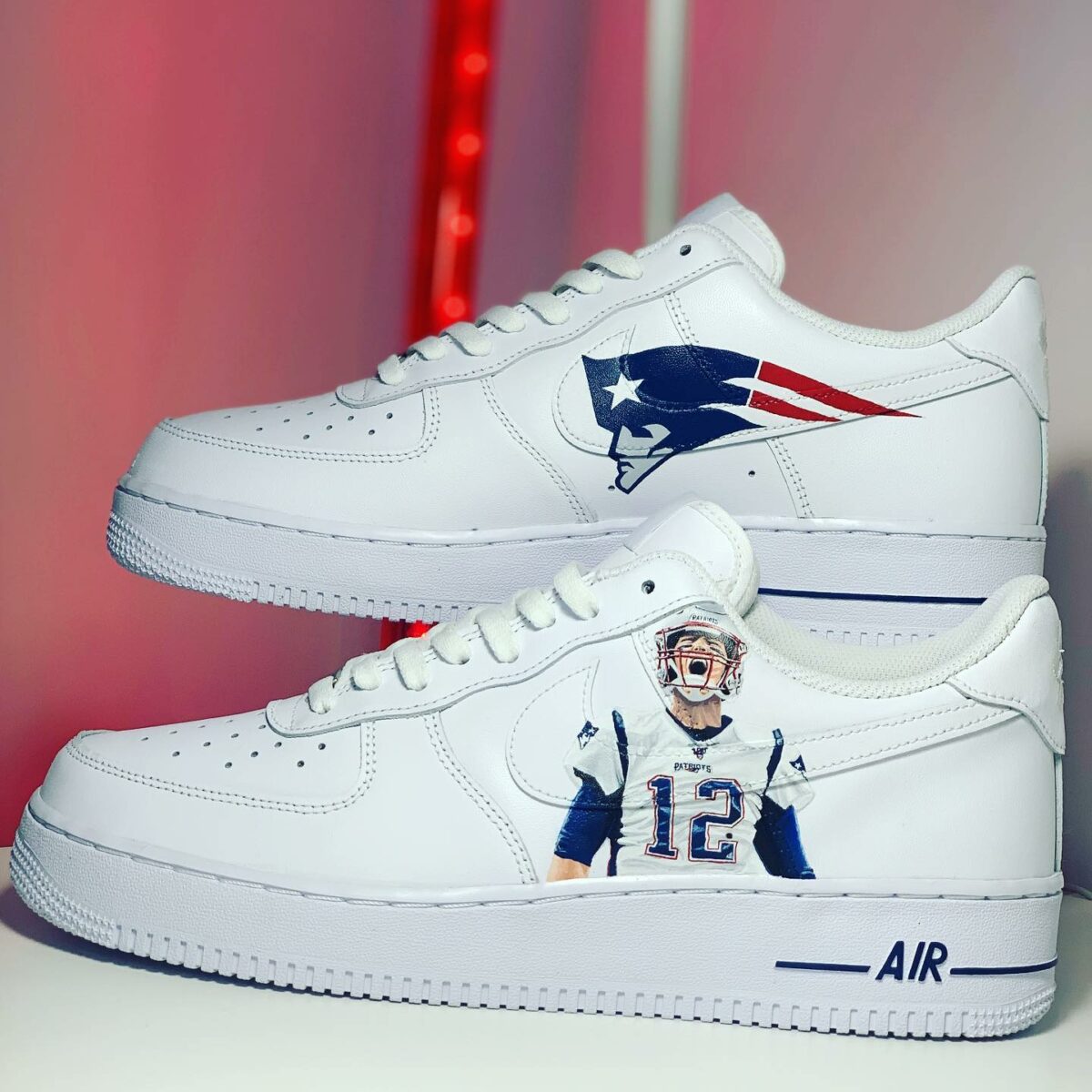 Tom Brady Air Force 1 Custom