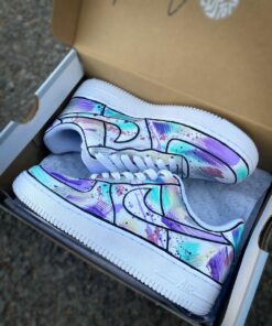 Winter Pastel Air Force 1 Custom