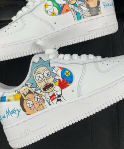 Rick and Morty Air Force 1 Custom