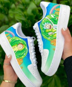 Rick and Morty Air Force 1 Custom