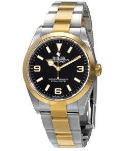 Rolex Explorer Automatic Chronometer Black Dial Men's Watch 36mm