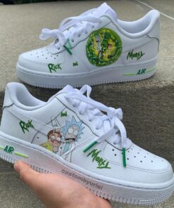 Rick and Morty Air Force 1 Custom