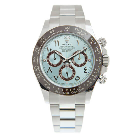 Rolex Cosmograph Daytona Chronograph Blue Dial Men's Watch 40mm ...