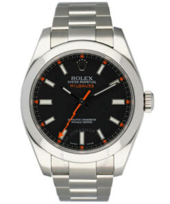 Rolex Milgauss Automatic Chronometer Black Dial Men's Watch 40mm