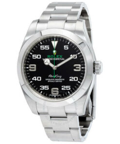 Rolex Air King Black Dial Stainless Steel Men's Watch 40mm