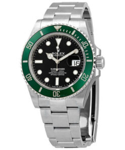 Rolex Submariner "Kermit" Automatic Chronometer Black Dial Men's Watch 41mm