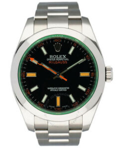 Rolex Milgauss Automatic Chronometer Black Dial Men's Watch 40mm