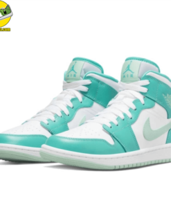 Air Jordan 1 Mid Washed Teal