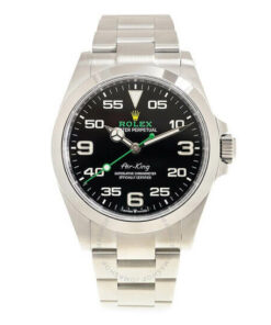 Rolex Air-King Automatic Black Dial Men's Oyster Watch 40mm