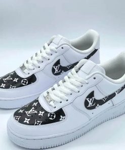 Black Luxury Air Force 1 Custom