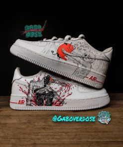 Chainsaw Man Air Force 1 Custom 3