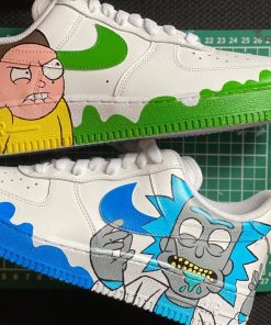 Rick and Morty Air Force 1 Custom