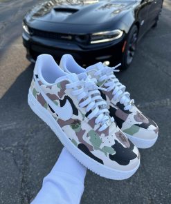 Camo Pattern Custom Air Force 1