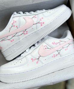 Pink Cherry Blossom Custom Air Force 1