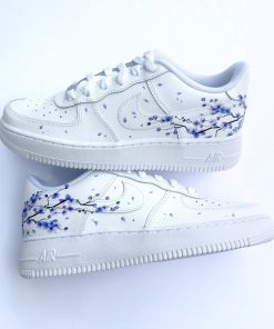 Purple Blossom Custom Air Force 1