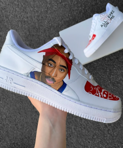 2Pac Shakur Bandanna Custom Air Force 1