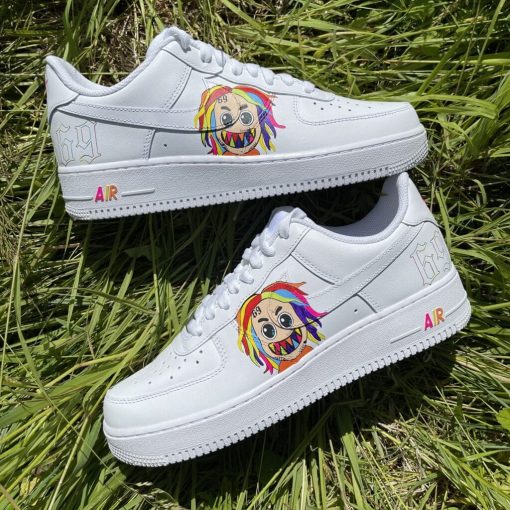 6ix9ine Custom Air Force 1