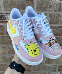 Pooh And Tigger Theme Custom Air Force 1