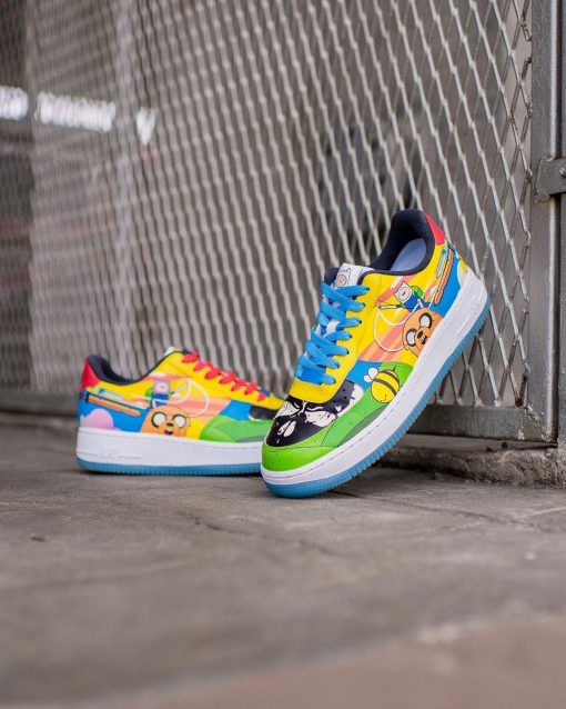 Adventure Time Painted Custom Air Force 1