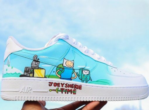 Adventure Time Art Custom Air Force 1