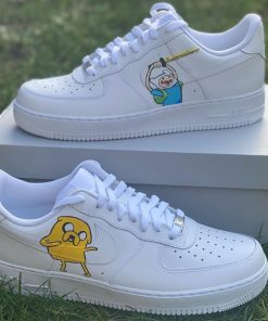 Adventure Time Cartoon Custom Air Force 1