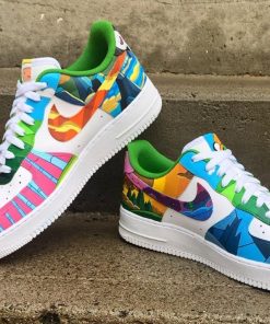 Adventure Time Style Custom Air Force 1